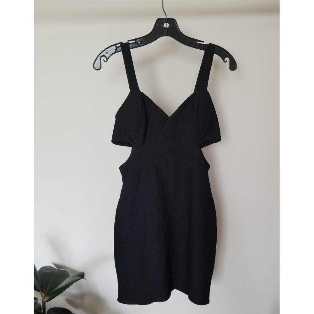2 for $35*Black cut out bodycon cocktail dress